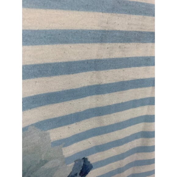 EVCR Evolution and Creation Floral Print T-Shirt Granny Casual Tee Shirt Size 2X - Picture 3 of 4